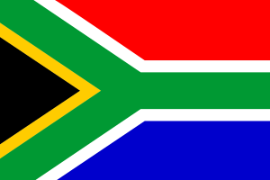 flag color meanings and origins - South Africa Flag