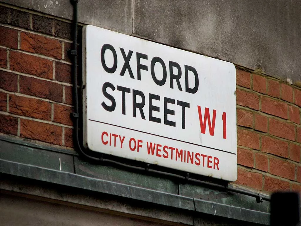  English Place Name Meanings - Oxford Street