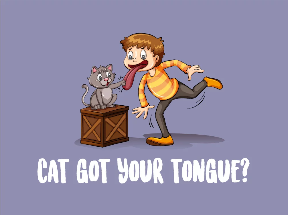 idioms and their origins - cat got your tongue
