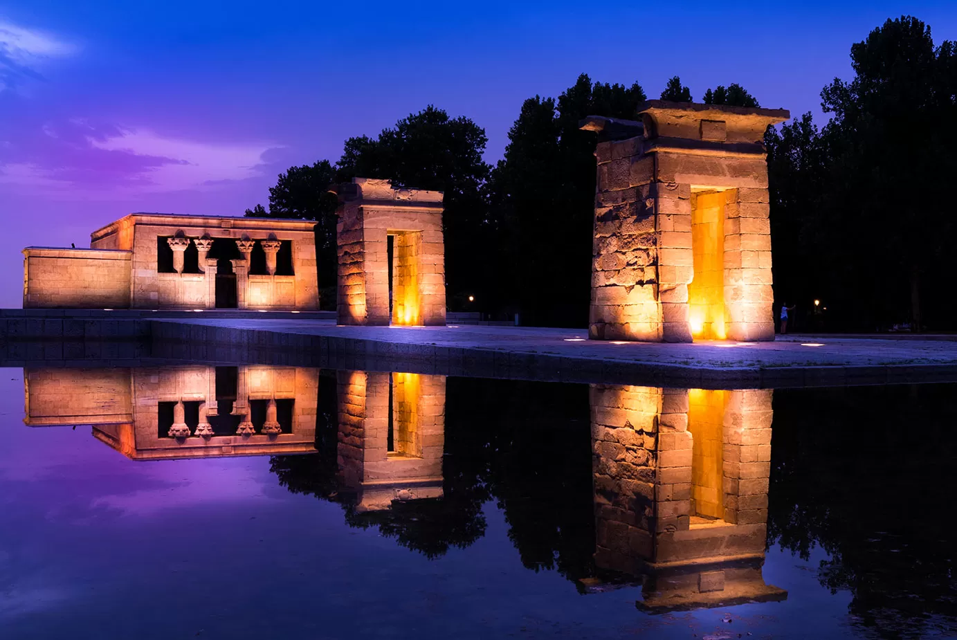 places in madrid Temple of Debod
