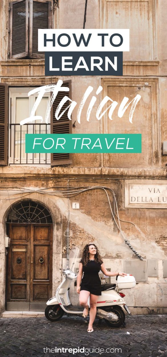 traveller in italian language