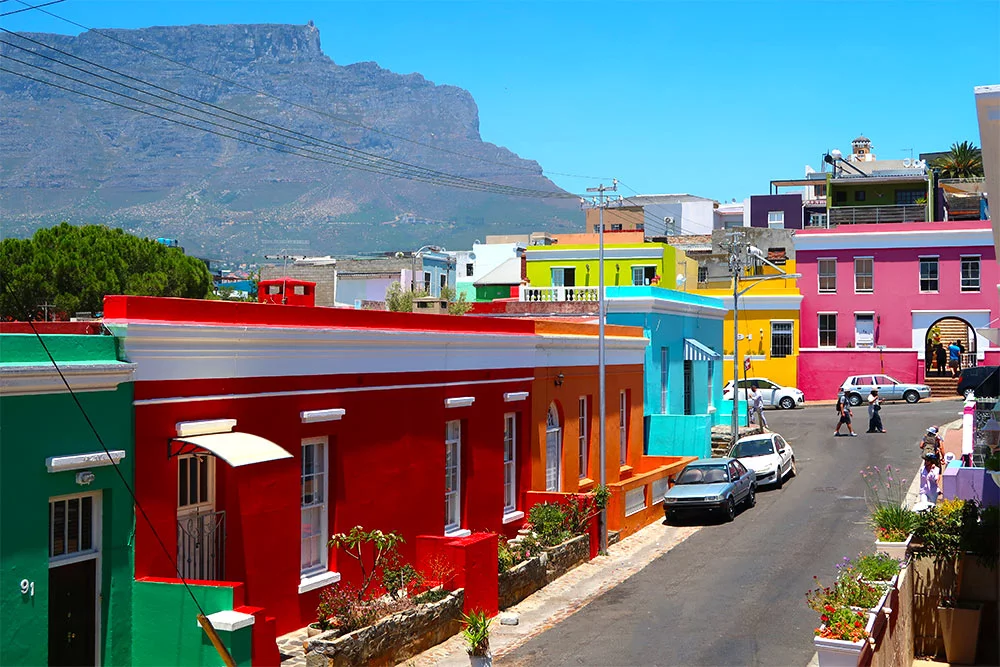 Things to do in Cape Town - Bo Kaap and Table Mountain Cape Town