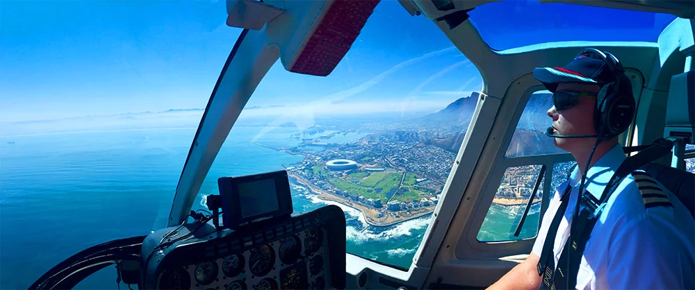 Things to do in Cape Town - helicopter ride