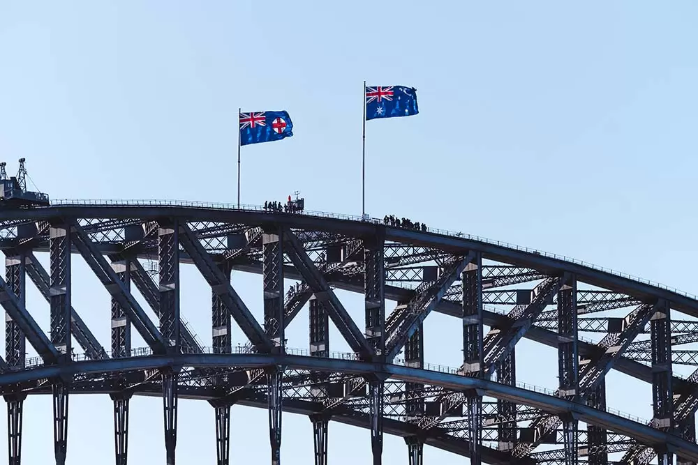 Sydney Harbour Bridge Climb Review - People on top