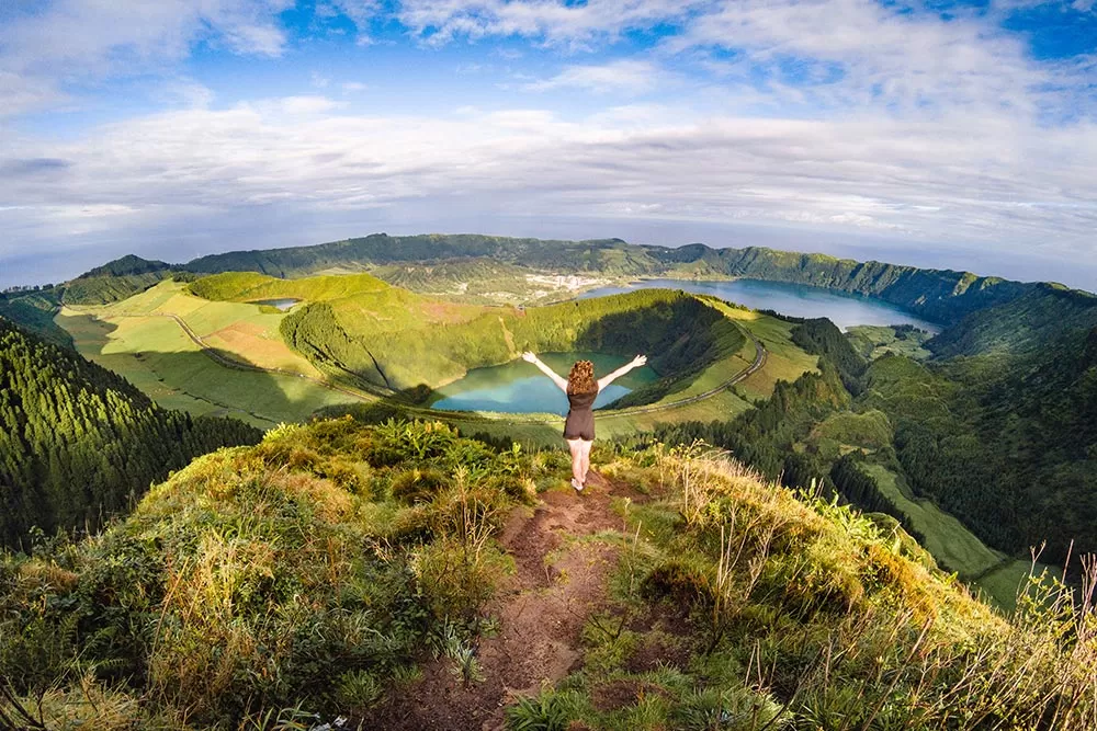 tourist on azores