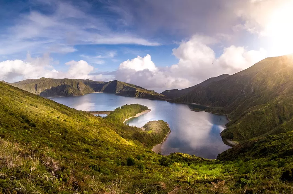 Things to do in San Miguel Island, Portugal - Lagoa do Fogo sunset