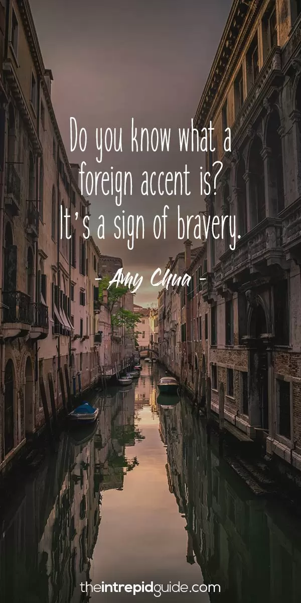 Inspirational quotes for language learners - Amy Chua