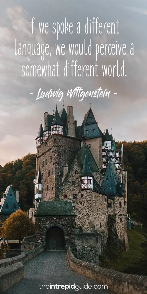Inspirational quotes for language learners - Ludwig Wittgenstein