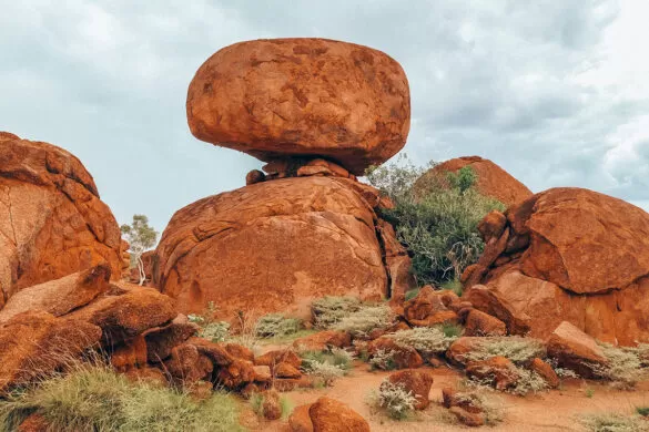 Darwin to Alice Springs road trip - Devils Marbles