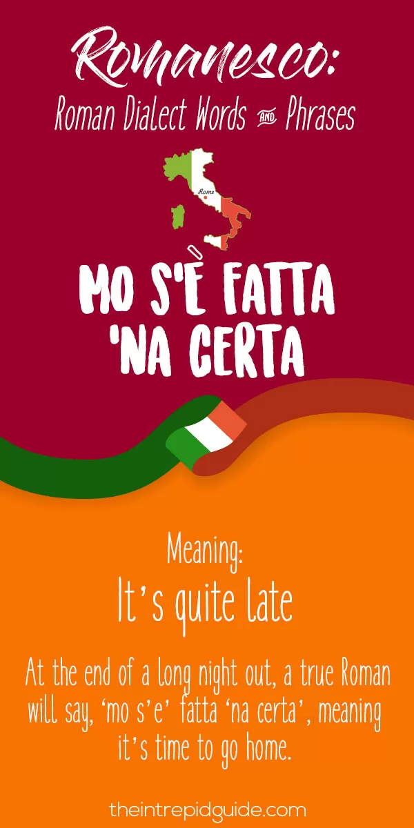 Romanesco 25 Cool Roman Dialect Words You Should Use in Rome