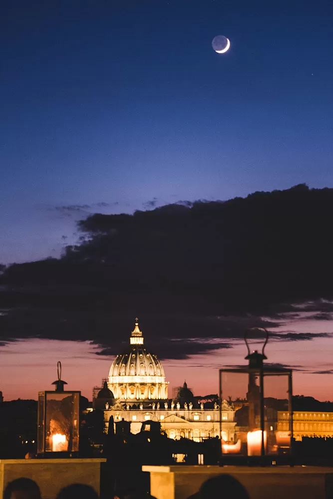 best views of Rome - Eitch Borromini St Peter's Basilica