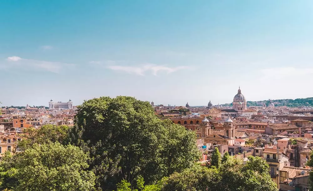 best views of Rome - Terrazza Viale del Belvedere