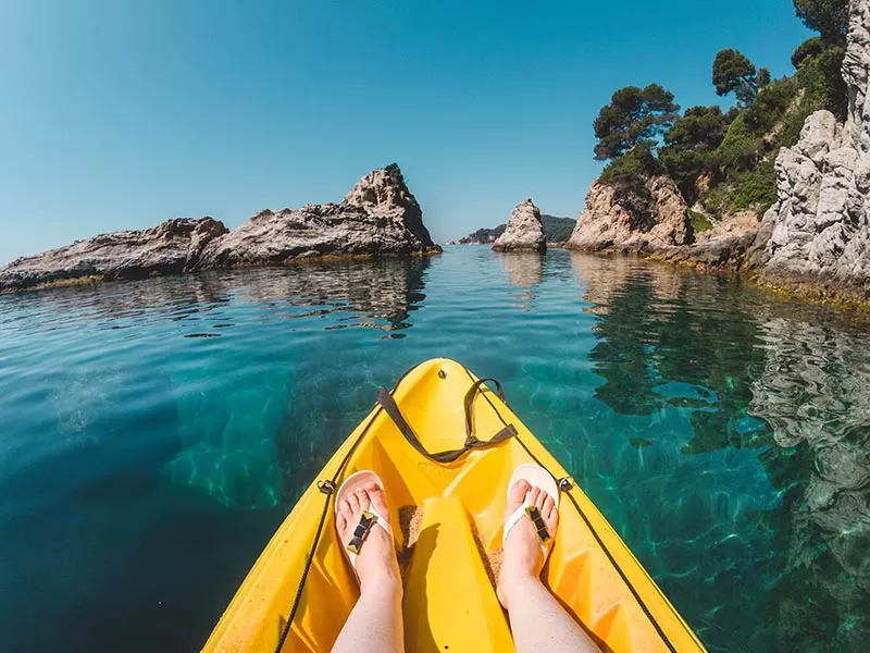 Best things to do in Costa Brava - lloret de mar kayaking