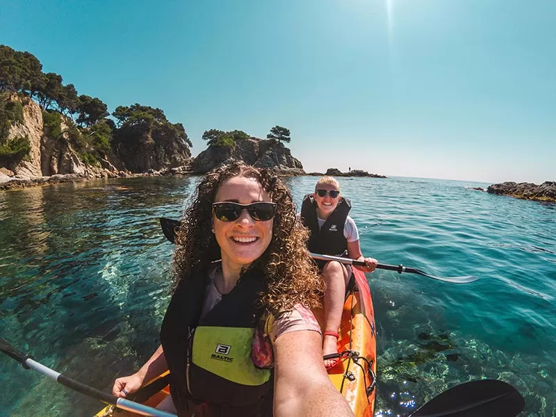 Best things to do in Costa Brava - lloret de mar kayaking