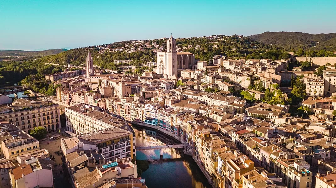 Best things to do in Costa Brava - girona skyline