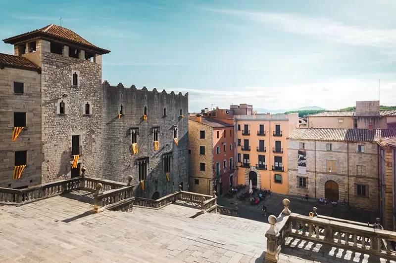Best things to do in Costa Brava - girona view from Cathedral