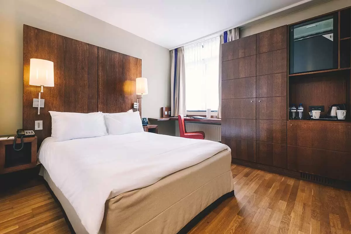 Where to stay in Brussels - Hilton Hotel room