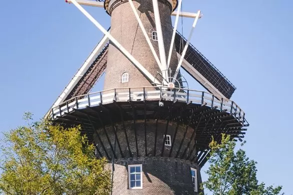 Day trips from Amsterdam - Top things to see in Leiden - Molen de Valk