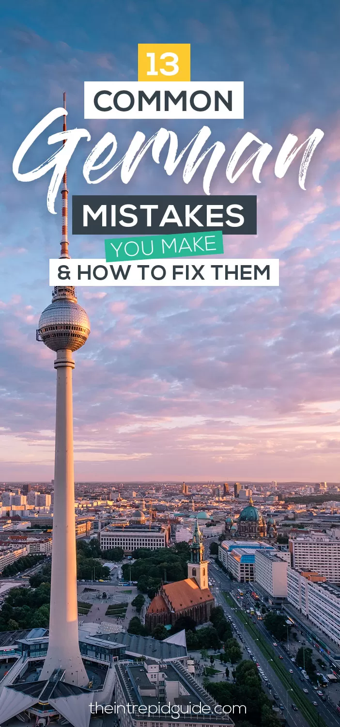Common German Grammar Mistakes and How to Fix Them