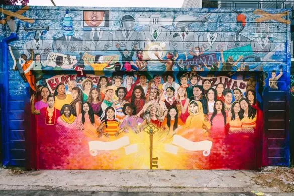 4 Days in San Francisco Itinerary - Balmy Alley Mural Women