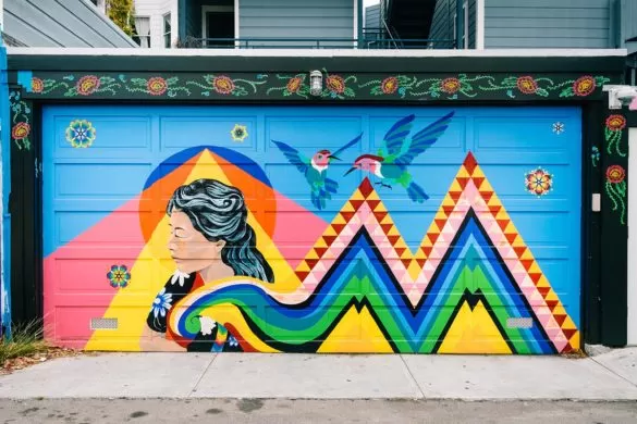 4 Days in San Francisco Itinerary - Balmy Alley Mural