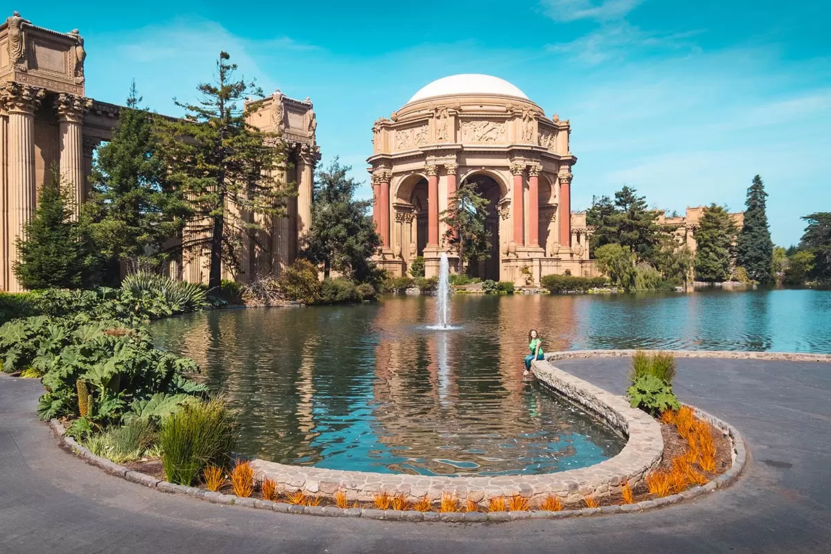 Palace of Fine Arts Lagoon - Fun Things to do in San Francisco - 4 Day Itinerary