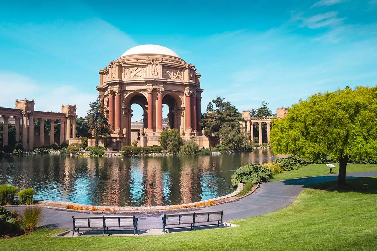 Palace of Fine Arts Park - Fun Things to do in San Francisco - 4 Day Itinerary