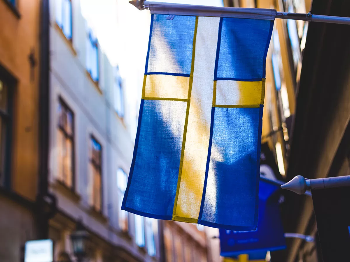 Basic Swedish Phrases for Travellers - Swedish Flag