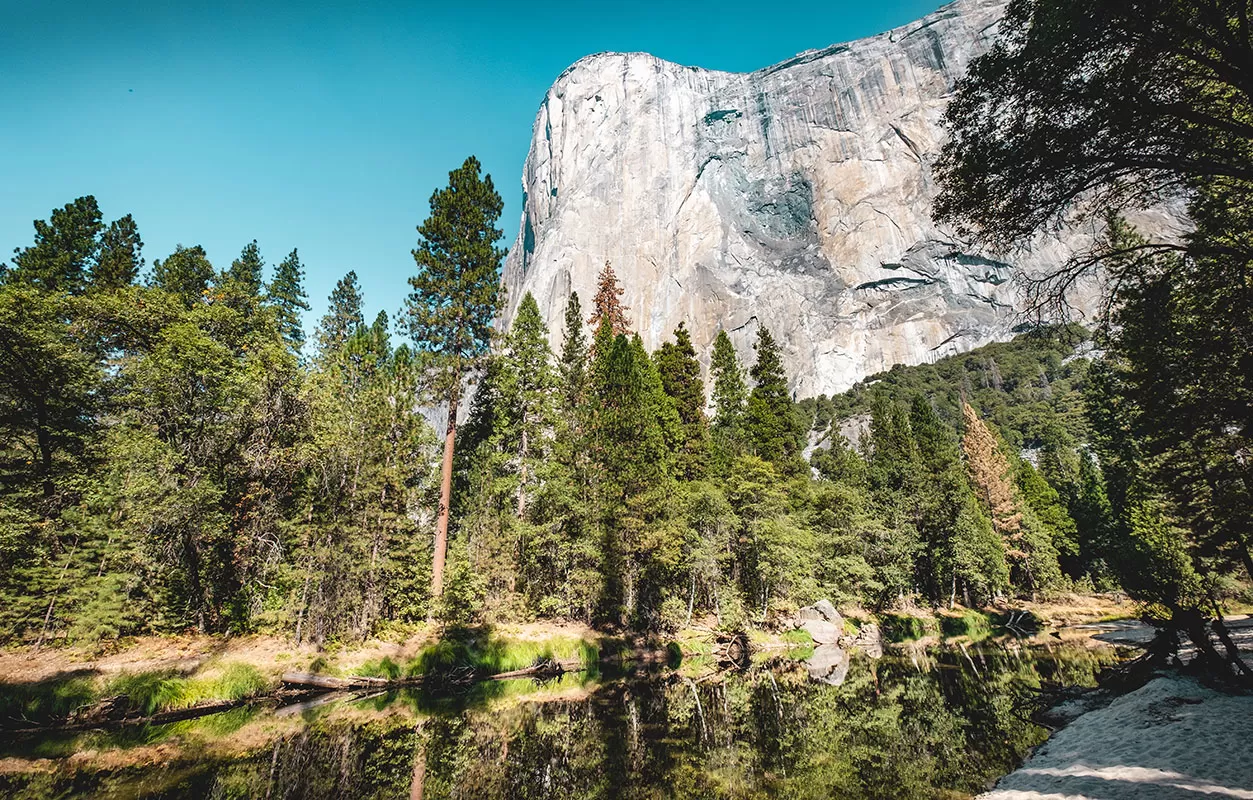 Yosemite Itinerary - Best Viewpoints in Yosemite - El Capitan Meadow and River