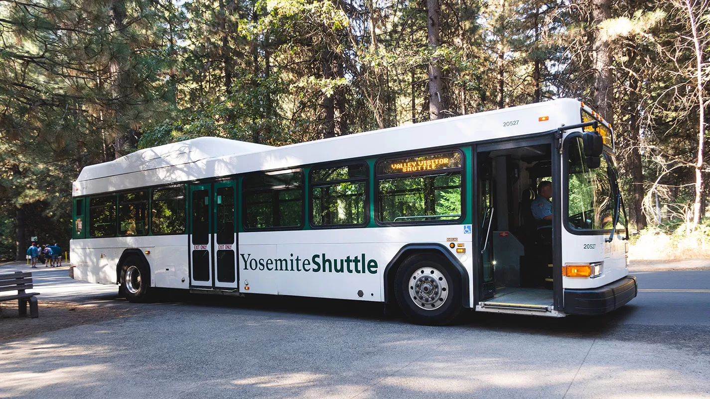 Yosemite Itinerary - Yosemite Shuttle Bus