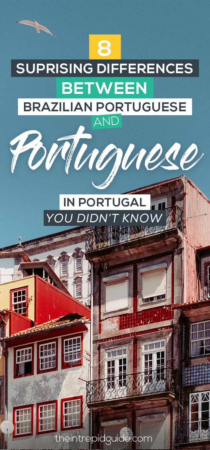 Brazilian Portuguese vs European Portuguese