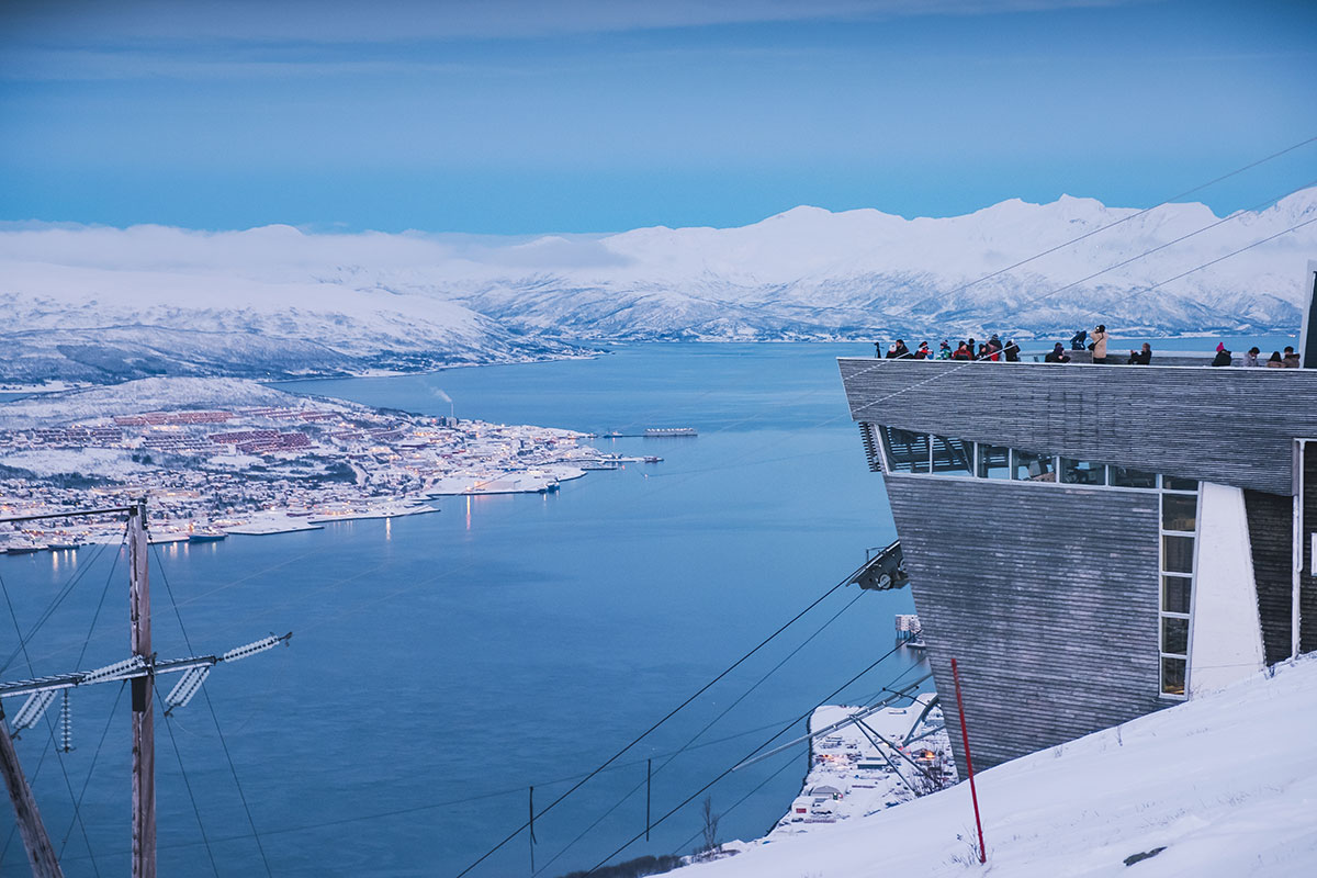 Best Things to do in Tromso in Winter - Fjellheisen Viewing Platform