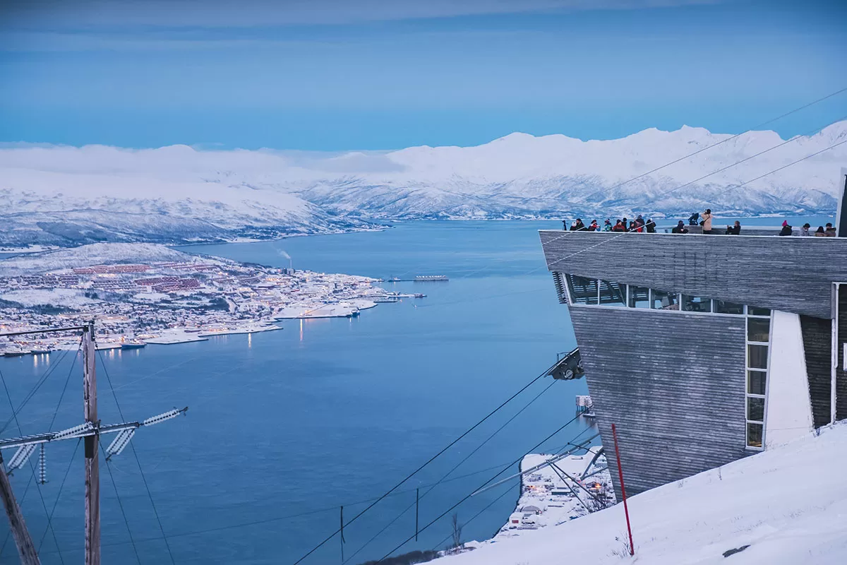 Best Things to do in Tromso in Winter - Fjellheisen Viewing Platform