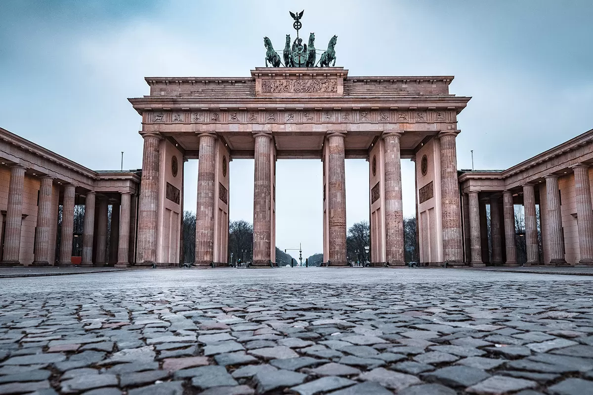 3 Days in Berlin Itinerary - Brandenburg Gate Empty