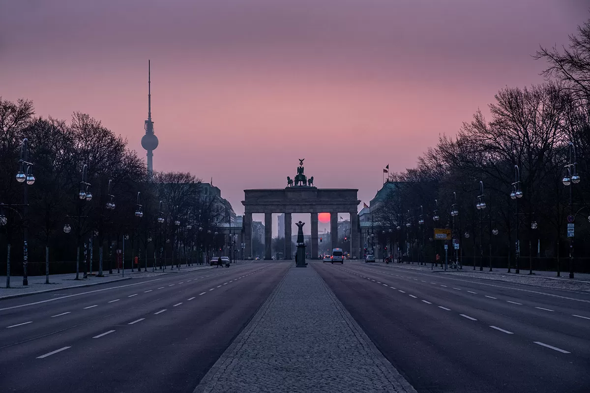 3 Days in Berlin Itinerary - Brandenburg Gate Sunrise