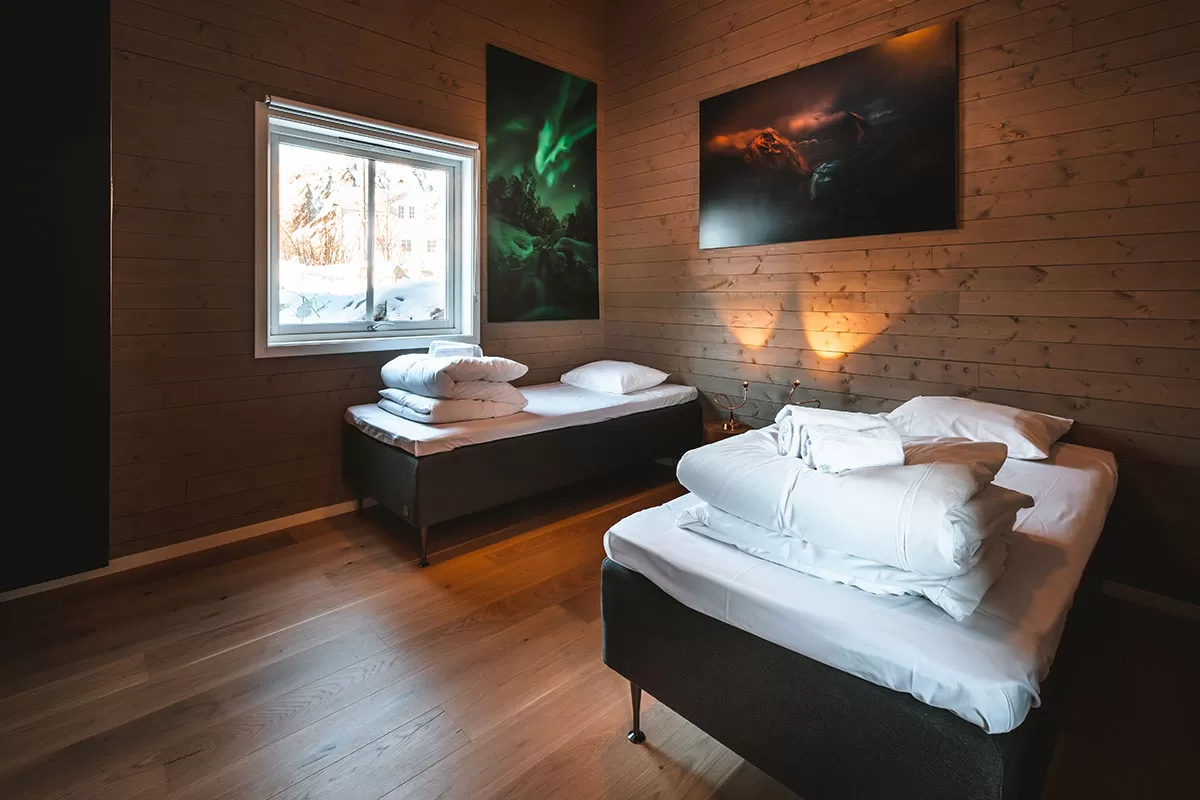 Hattvika Lodge Review Lofoten Islands Norway - Bedroom