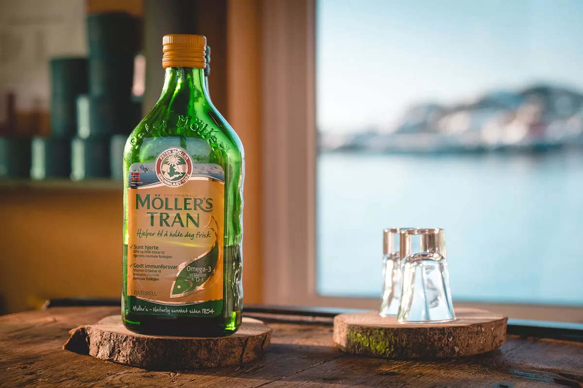 Hattvika Lodge Review Lofoten Islands Norway - Cod Liver Oil Tasting