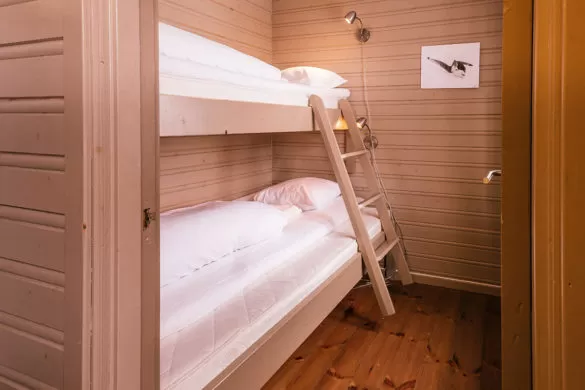 Where to stay Lofoten accommodation - Eliassen Rorbuer bedroom
