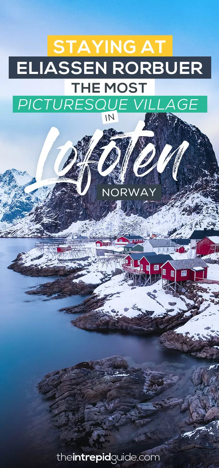 Where to stay Lofoten Norway - Eliassen Rorbuer Review