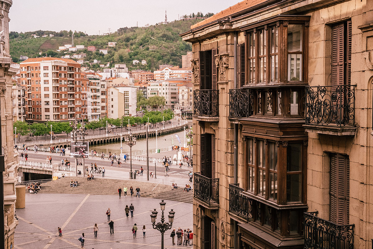 Where to stay in Bilbao - Petit Palace Arana Bilbao city view