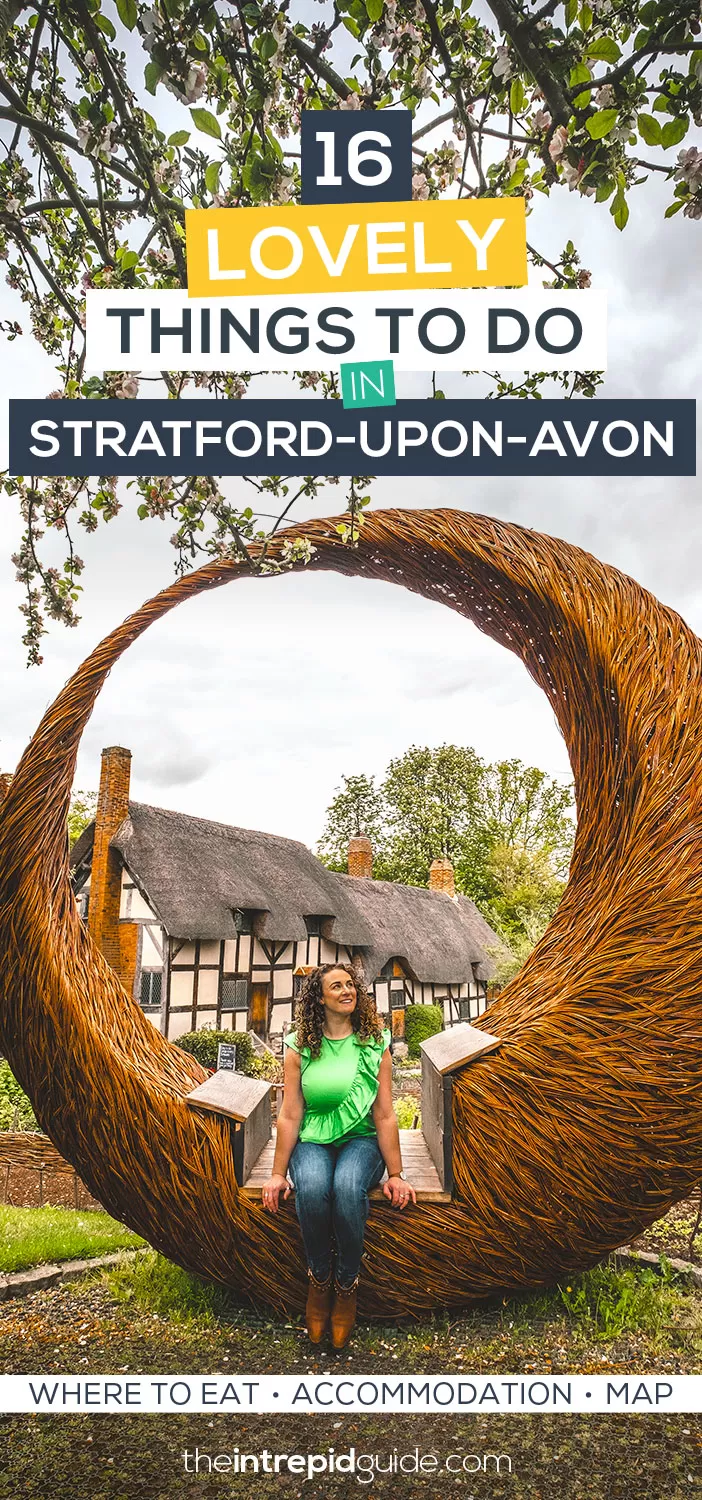 16 Lovely Things to do in Stratford-upon-Avon