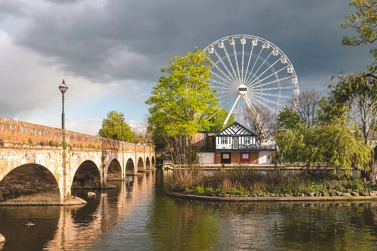 Best Things to do in Stratford-upon-Avon - Bridge and Ferris Wheel