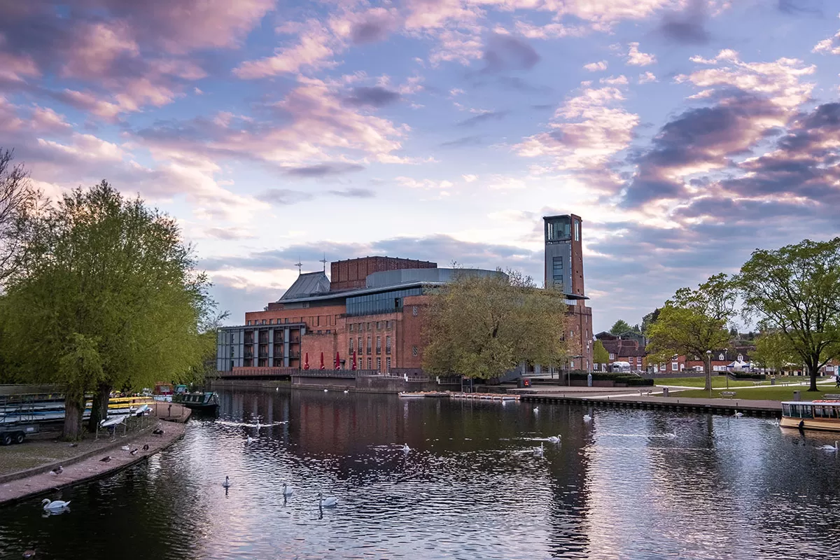 Best Things to do in Stratford-upon-Avon - Royal Shakespeare Theatre Sunset