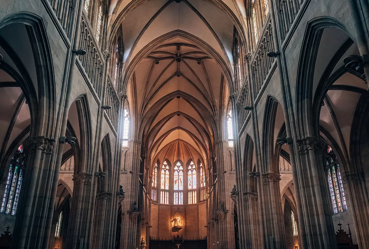 Top things to do in San Sebastian Spain - Inside Catedral del Buen Pastor