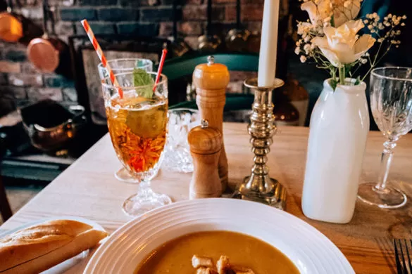 Where to eat in Stratford-upon-Avon - Old Thatch Tavern Soup