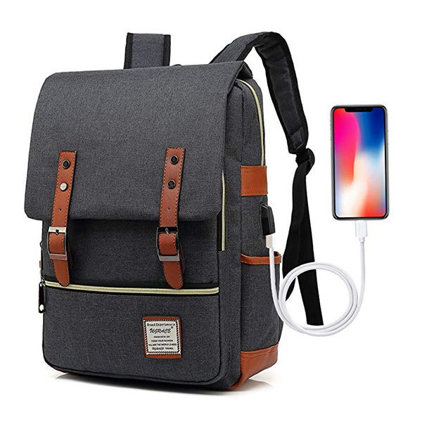 Best Travel Accessories 2021 - Backpack with USB charger