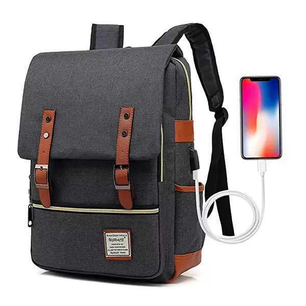 Best Travel Accessories 2024 - Backpack with USB charger