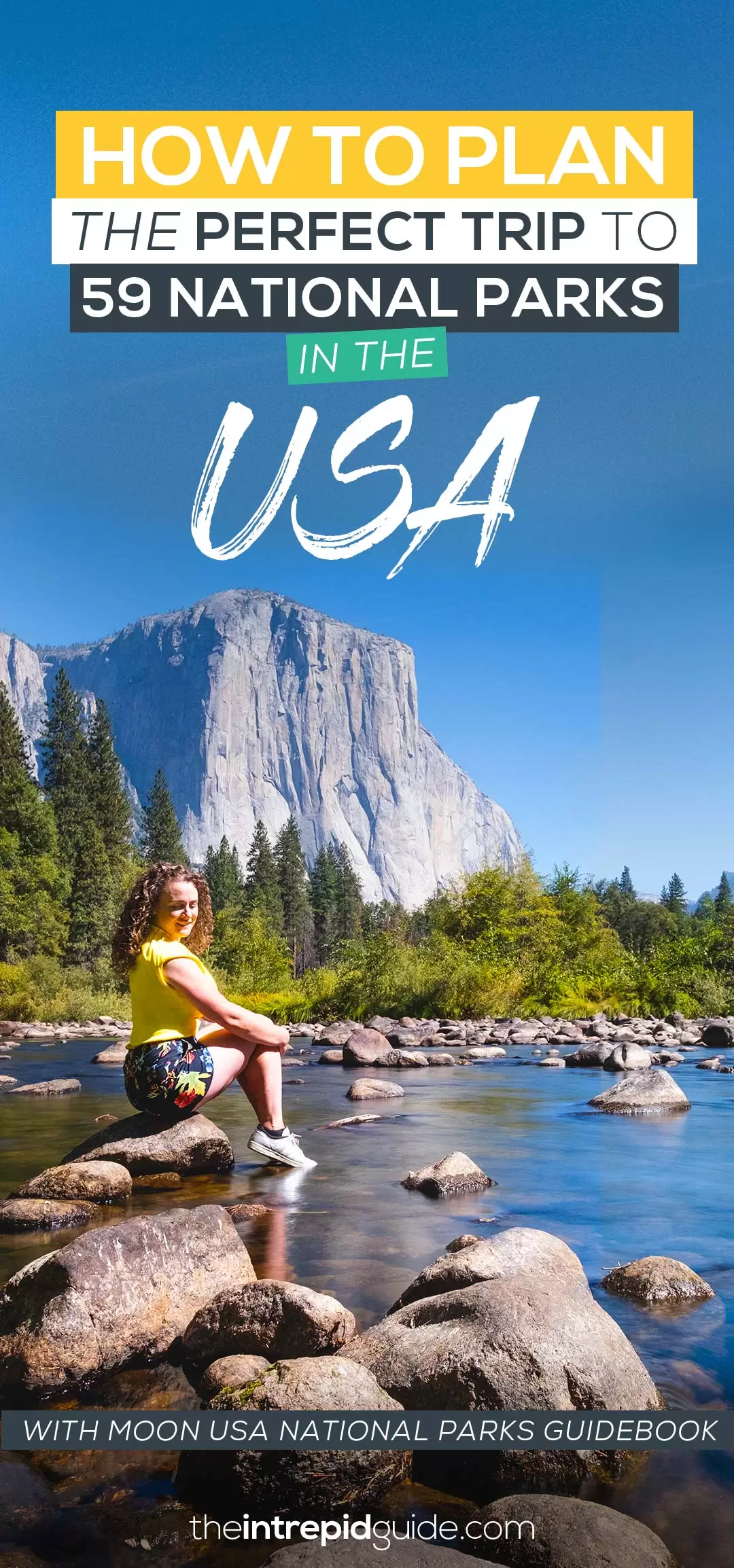 How to plan a trip to 59 National Parks with the USA with Moon USA National Parks Guidebook