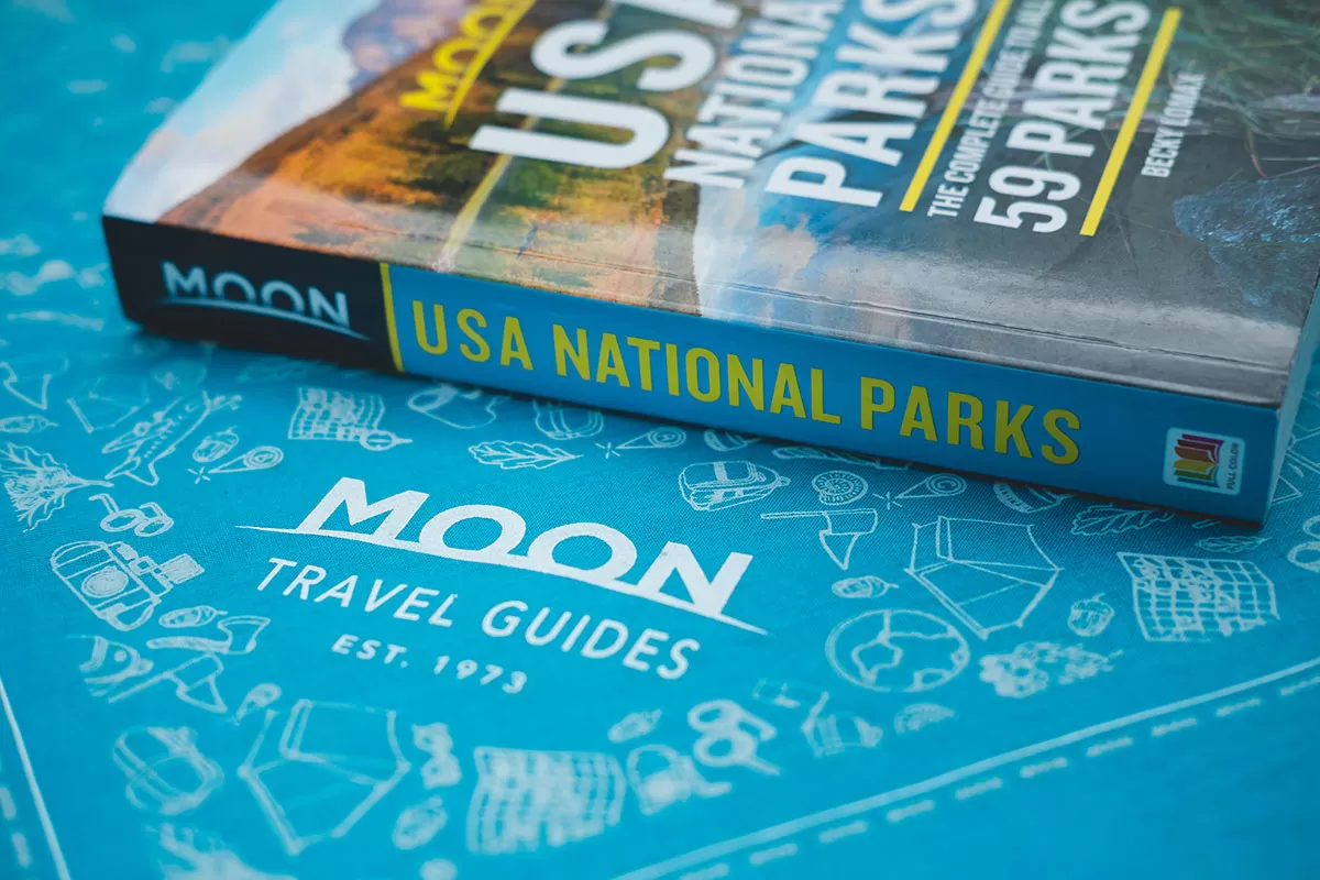 Moon USA National Parks Review - Guidebook cover