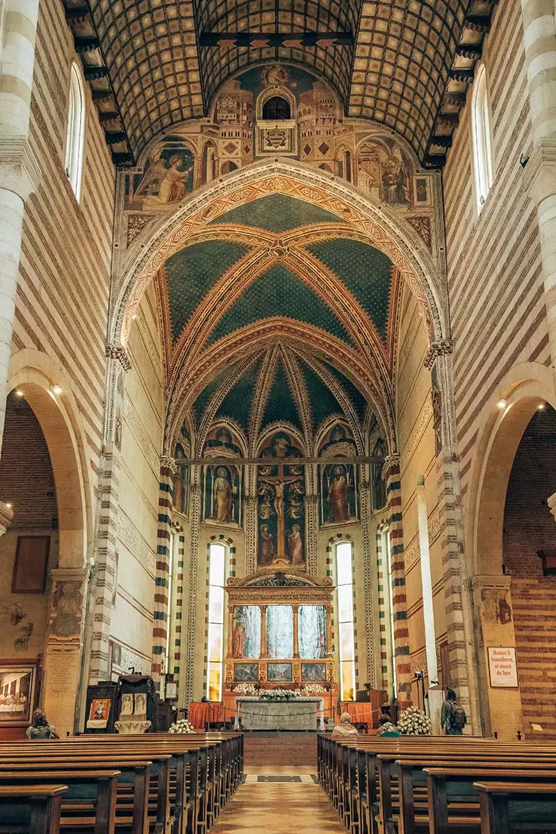 Best Things to do in Verona Italy - Basilica di San Zeno chapel